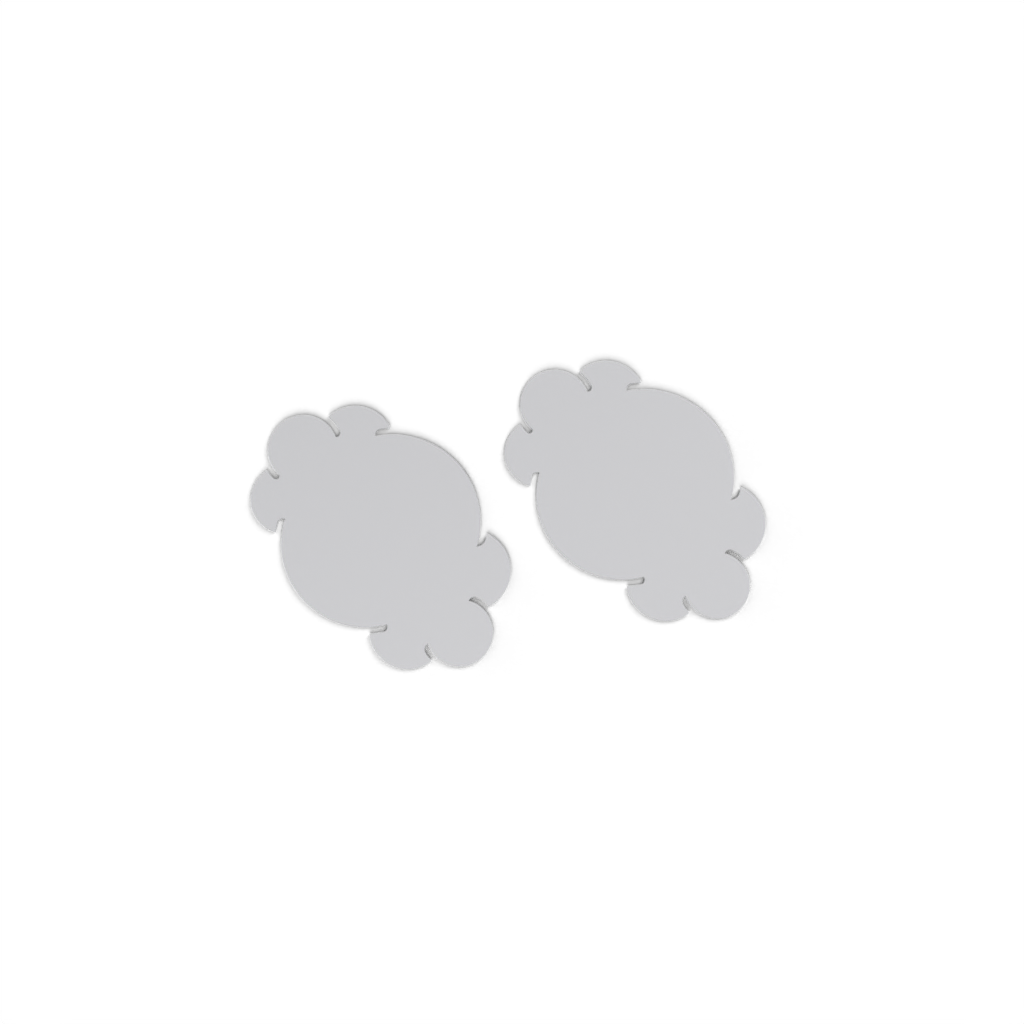 Cloud Face left view 3